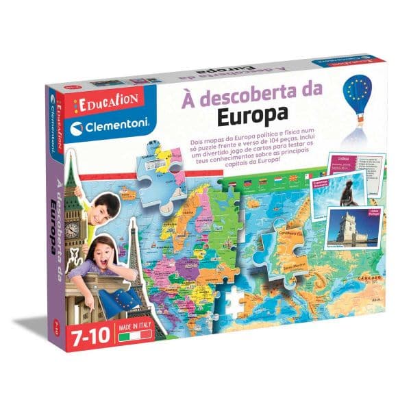Clementoni Jogo à Descoberta da Europa - 67772