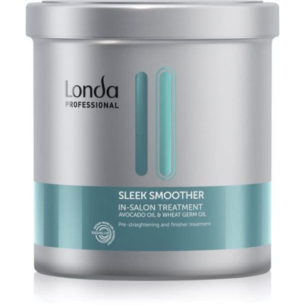 Londa Professional Sleek Smoother In-salon Treatment Máscara Hidratante e de Suavização para Cabelos Crespos e Inflexíveis 750 ml