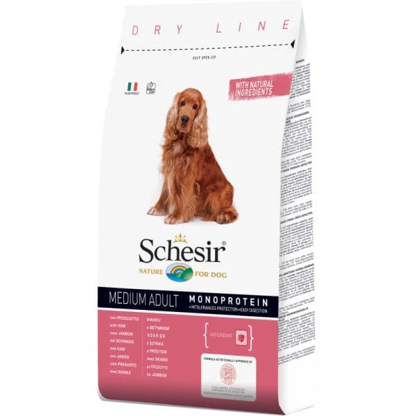 Schesir Nature Medium Adult Ham 3Kg