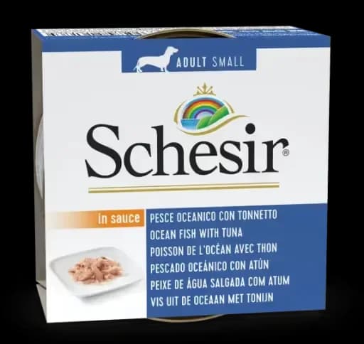 Schesir Cao Small Peixe Oceano/Atum 85Gr Cx14