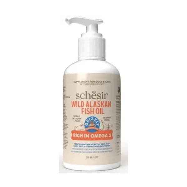Schesir Óleo de Peixe Selvagem do Alasca Cão e Gato 250ml