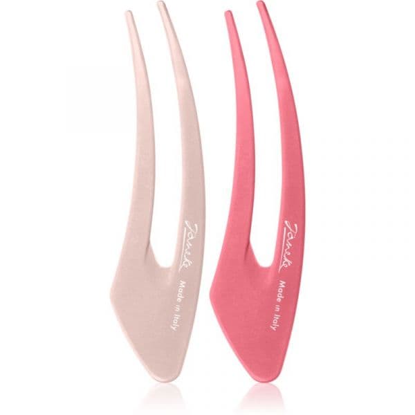 Janeke Hair Clip Ganchos Pink 2x12,5 cm