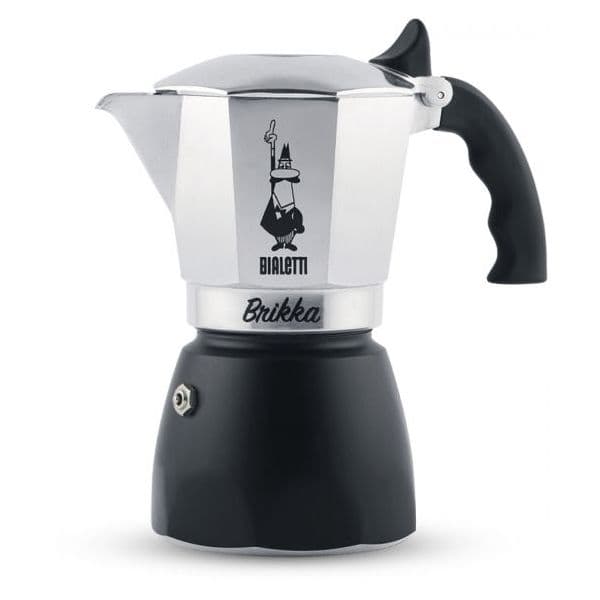 Máquina de Café Bialetti New Brikka 2023 Preto
