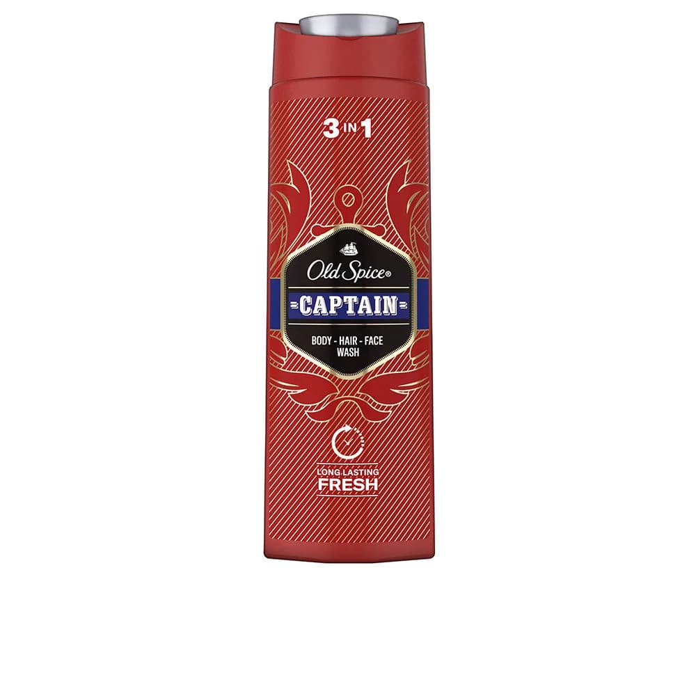 Gel de banho 3 em 1 OLD SPICE CAPTAIN