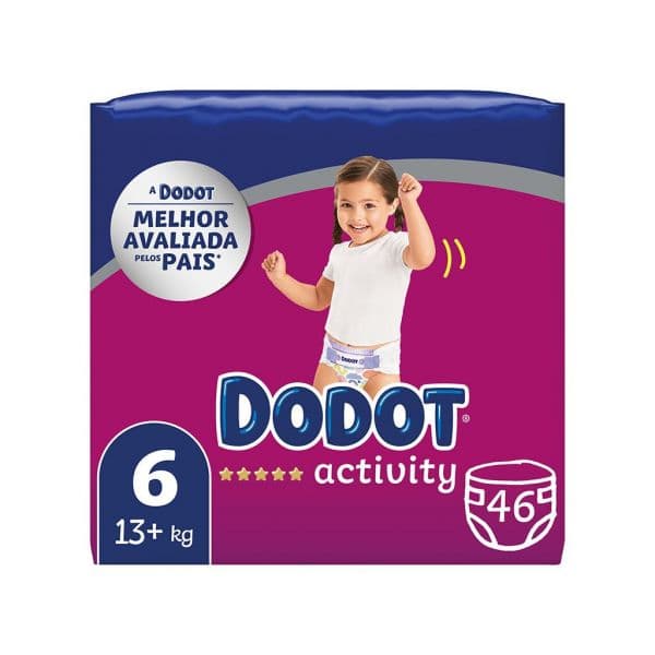 Dodot Fraldas Activity T6 (+13 kg) 36 un