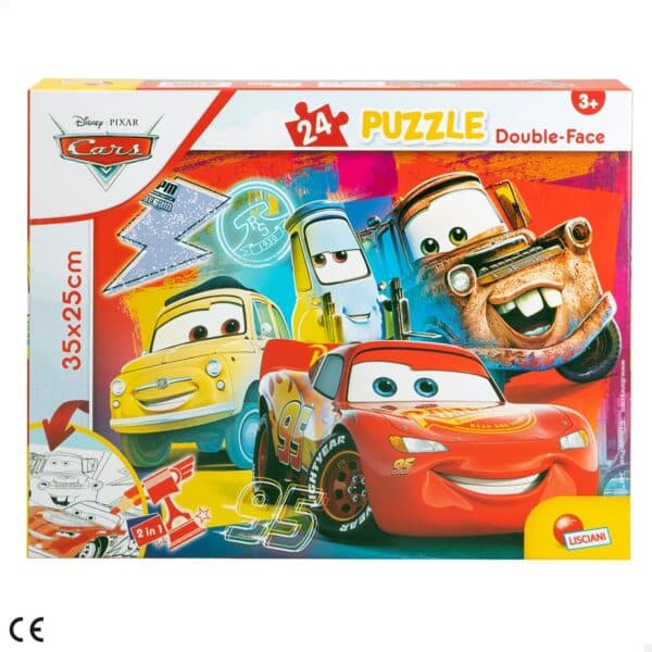 Puzzle Dupla Imagem - Cars 3+