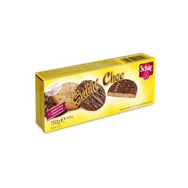 Schär Sablé Choc Bolacha Digestiva Chocolate 150 g
