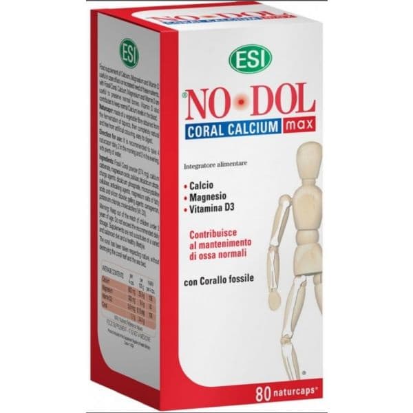 ESI Cálcio Coral 80 Cápsulas