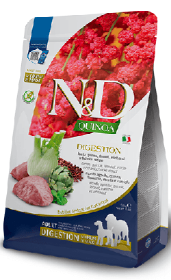 Farmina N&D Quinoa Digestion Cordeiro 7 kg