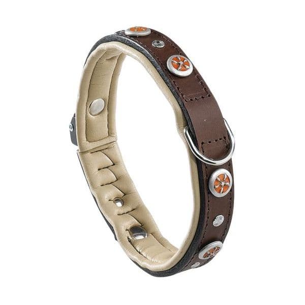 Ferplast Giotto Brown Leather 66-76cm x 35mm