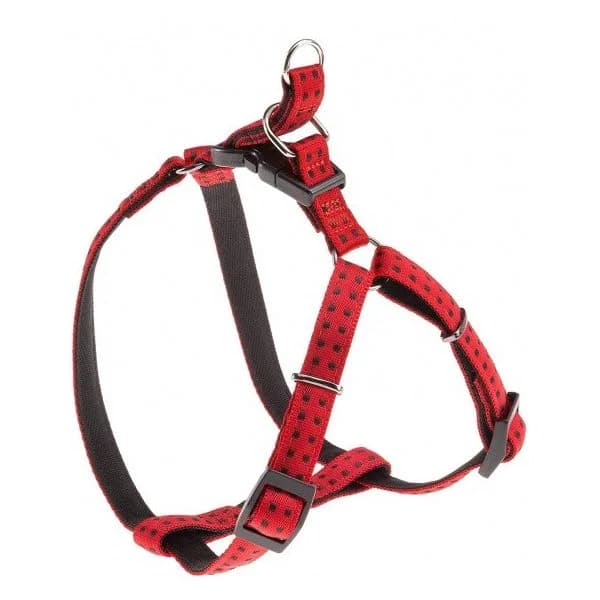 Ferplast Peitoral Cricket 36 a 54 cm Nylon Rojo 491797