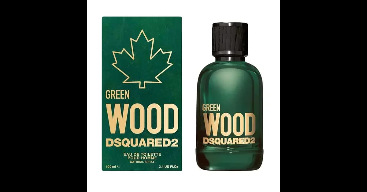 Dsquared2 Green Wood Pour Homme Eau de Toilette 100ml (Original)