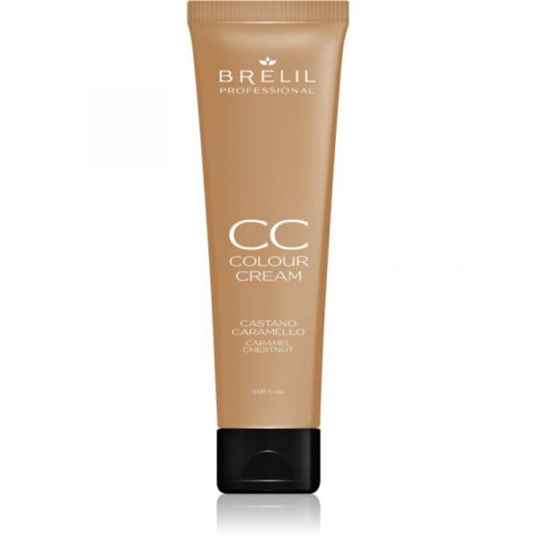 Brelil Professional Cc Colour Cream Creme de Coloração para todos os Tipos de Cabelos Tom Caramel Chestnut 150 ml