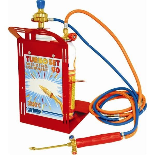 Oxyturbo Soldador Autogéneo C/ Regulador Profissional 1L - 67048