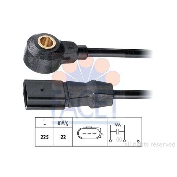 Facet Sensor de Detonação - 9.3045