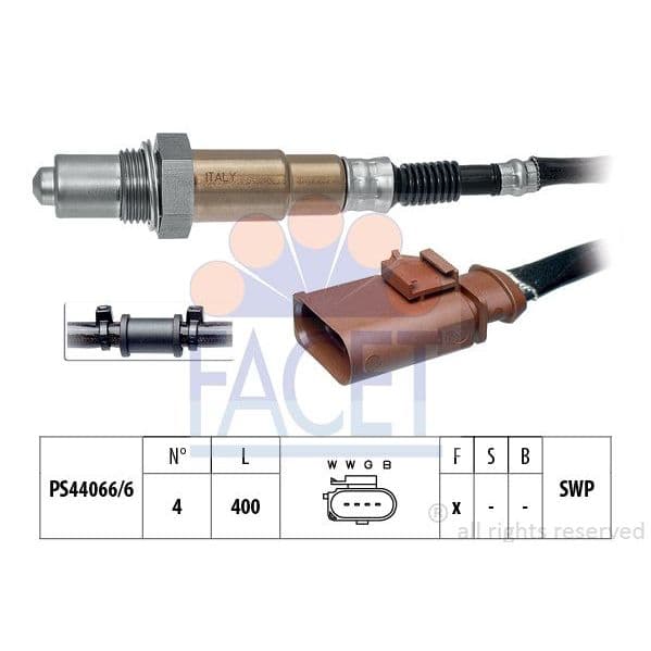 Facet Sonda Lambda - 10.8126