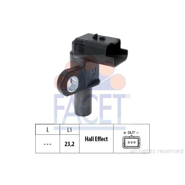 Facet Sensor, Posição da Árvore de Cames - 9.0332