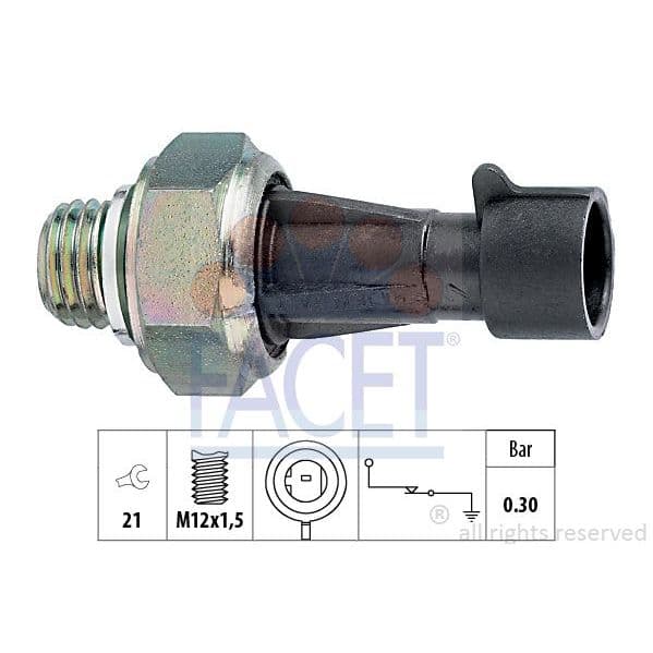 Facet Interruptor de Pressão do Óleo - 7.0097