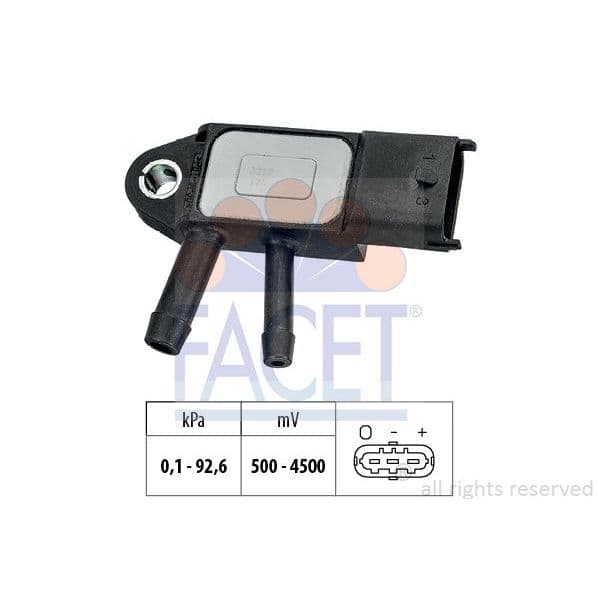 Facet Sensor de Pressão de Ar, Adaptação à Alt - 10.3292