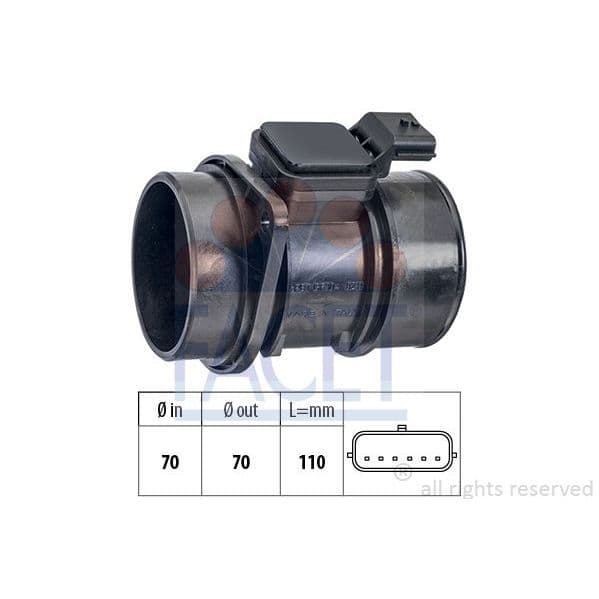 Facet Medidor de Massa de Ar - 10.1364