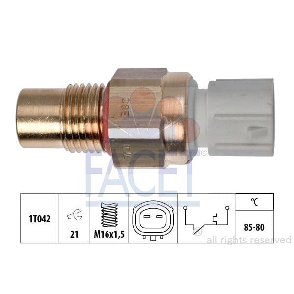 Facet Interruptor de Temperatura, Ventilador D - 7.5246