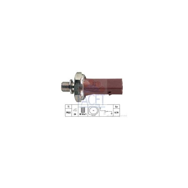 FACET Interruptor de pressão do óleo - 8012510081440