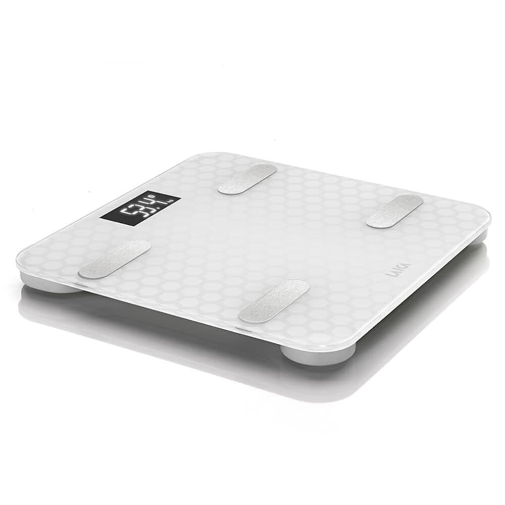 Balança bluetooth e calculo da composição corporal smart color branco 180kg ps7011 laica