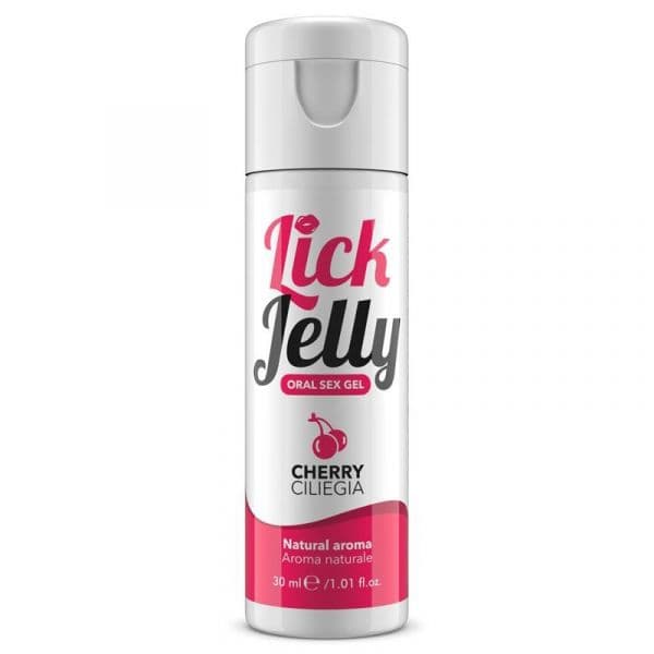 Intimateline Lick Jelly Lubricante Comestible Base de Água Cereza 30ml INT-0322