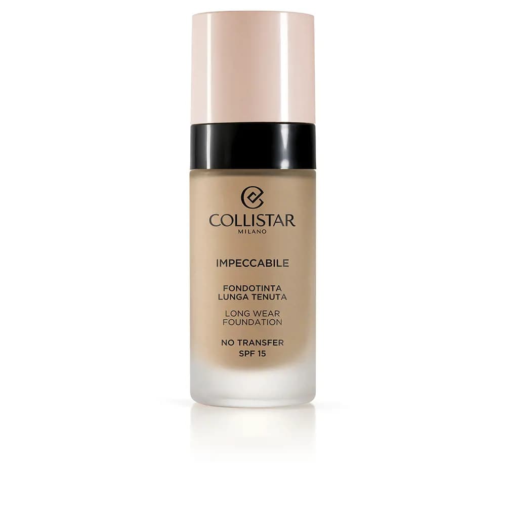 Collistar Impeccabile Long Wear Foundation Base Duradoura SPF 15 4g Golden Sand 30ml