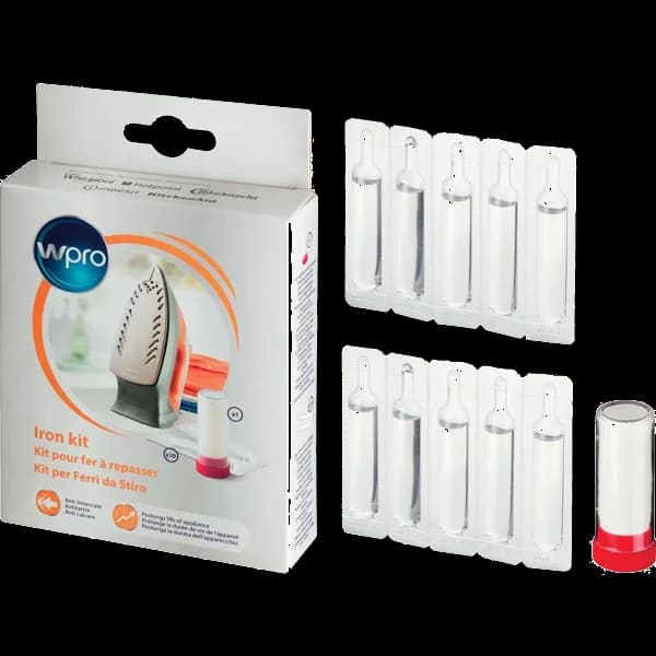 Kit de Limpeza WPRO IRO011 | Descalcificador, Ferros de Engomar
