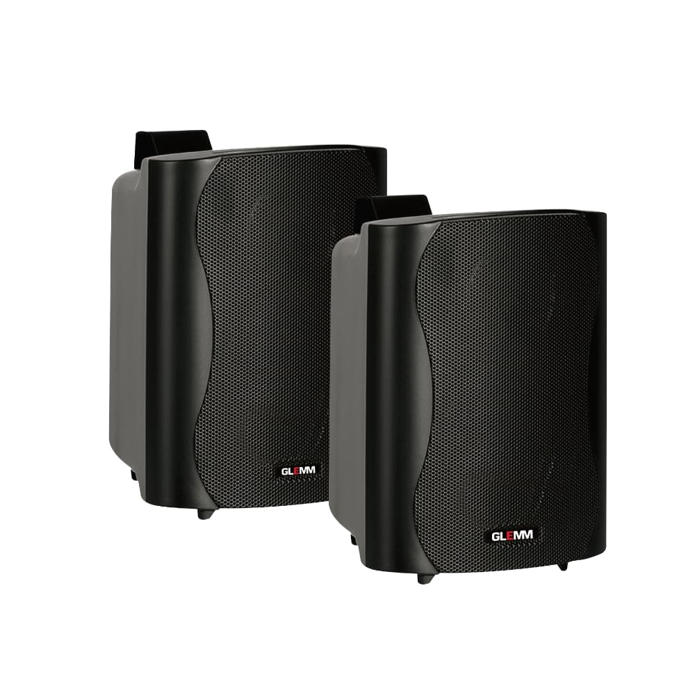 Coluna 100V 4″ 16W Preta – Par