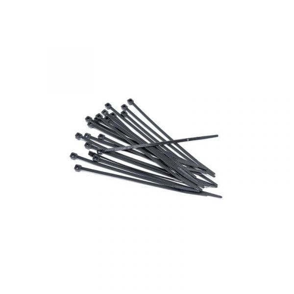 Elematic Abracadeira de Serrilha 2.6 X 200 mm Nylon Preto (pack 100 Un.) - 10059729