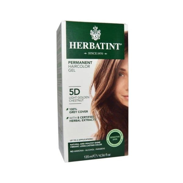 Herbatint Coloração Tom 5D Castanho Claro Dourado 150ml