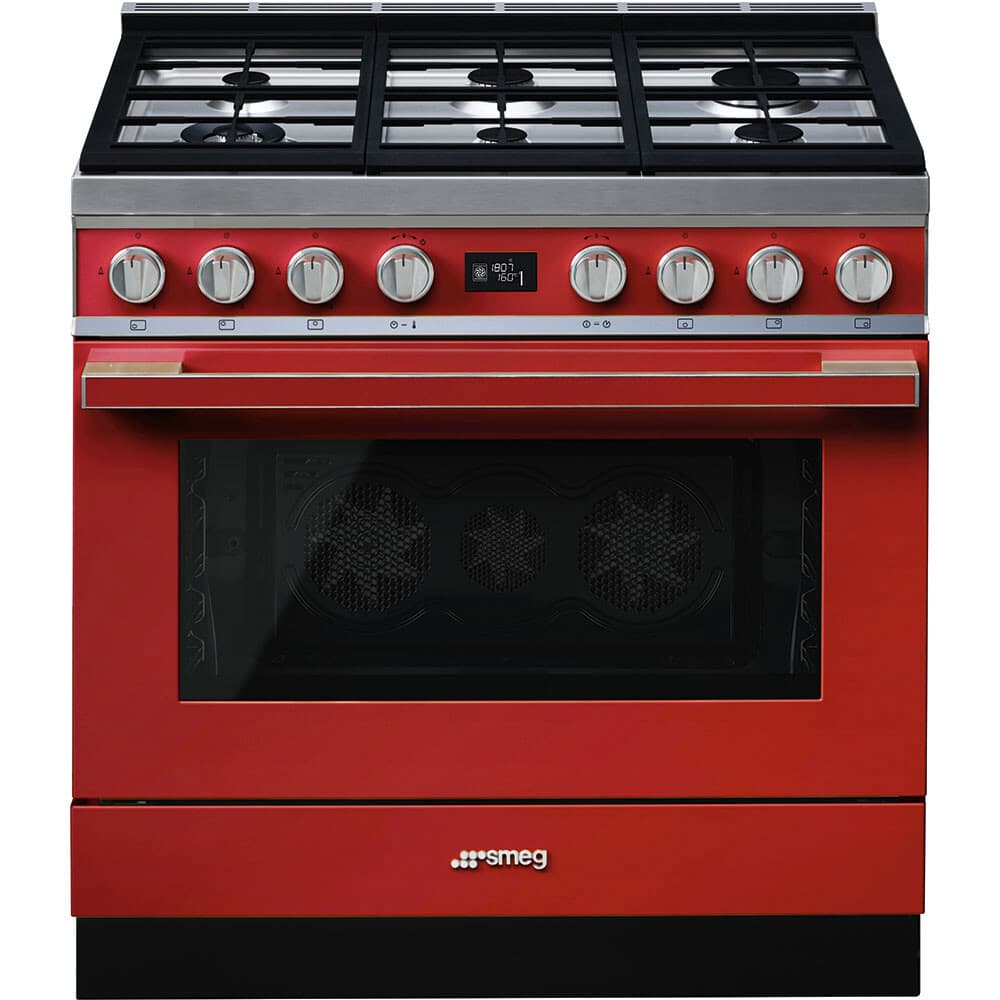 Fogão com Placa a gás SMEG Portofino 129 L Pirolítica