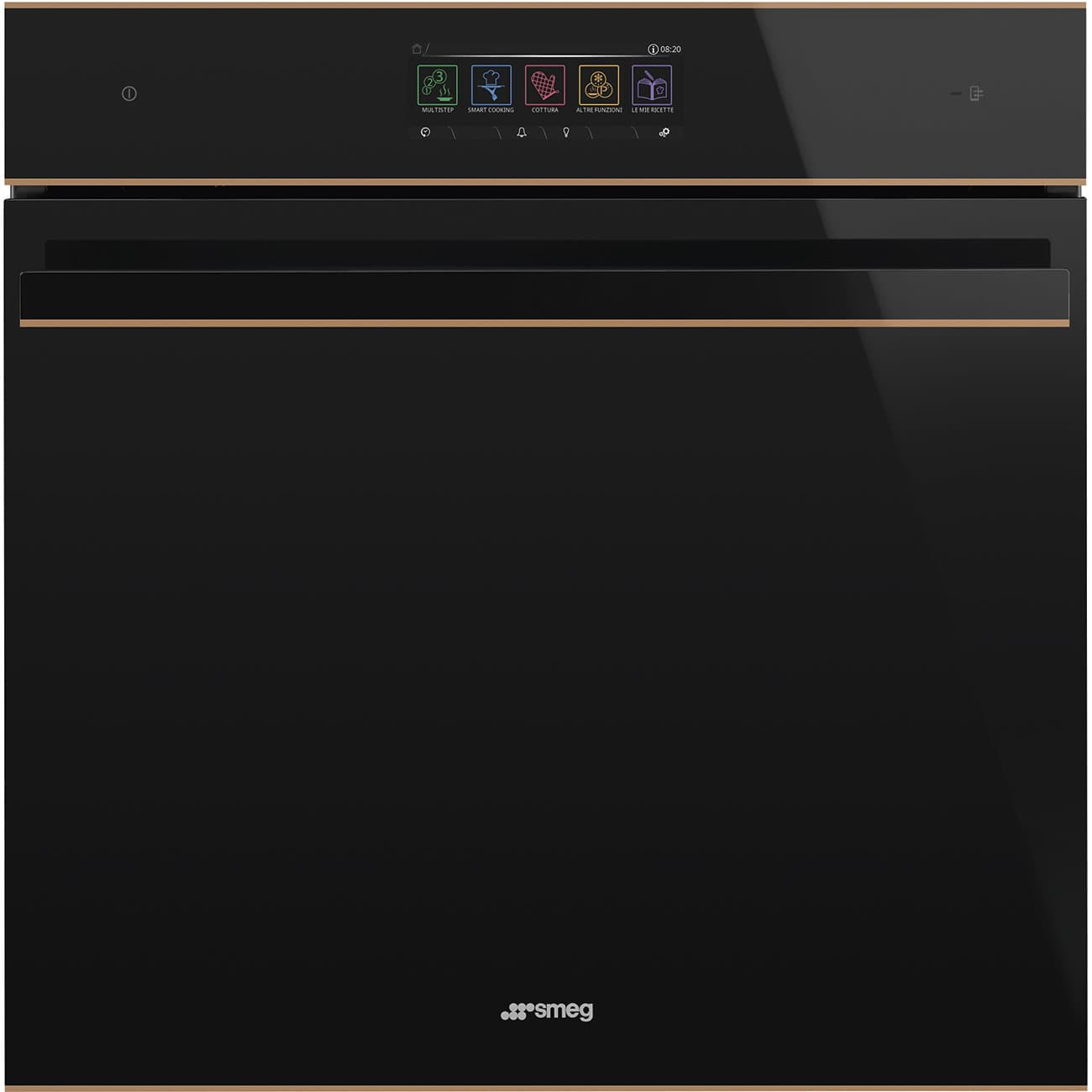 Forno Smeg SO6606WAPNR Hidrolítico 68L com Microondas