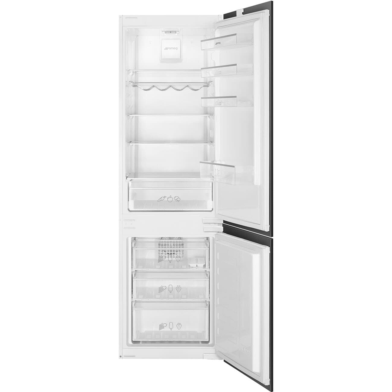 Frigorífico Combinado Smeg C3170NE 262L Classe E