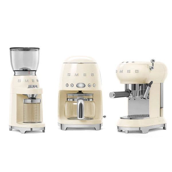 Smeg Moinho de Café CGF11CREU 150W Creme Polido