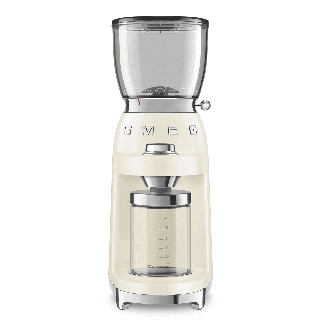 Smeg Moinho de Café CGF11CREU 150W Creme Polido