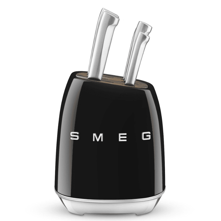Conjunto de 6 Facas Smeg Anni 50 Preto