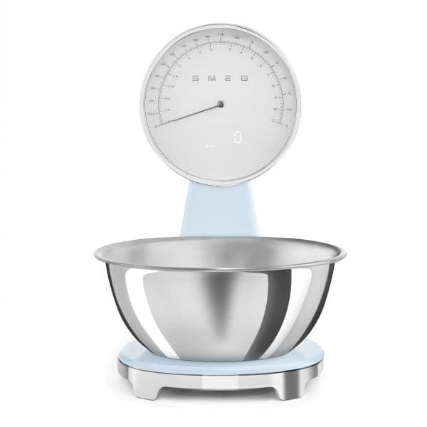 Balança de Cozinha Smeg KSF01PBWW 5 kg Azul Céu