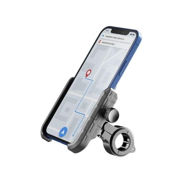 Suporte Smartphone Cellular Line Rider Steel para Mota Universal Preto - 39456249839691