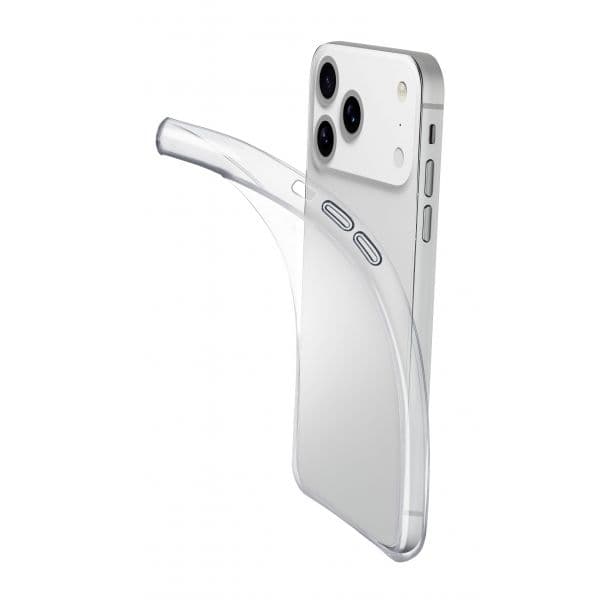 Cellular Line Capa Silicone para iPhone 17 Pro Max Clear