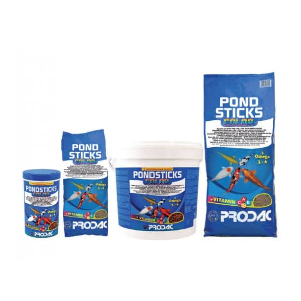 Prodac Pond Sticks Color Granulado para Lago 10,5L/1200g
