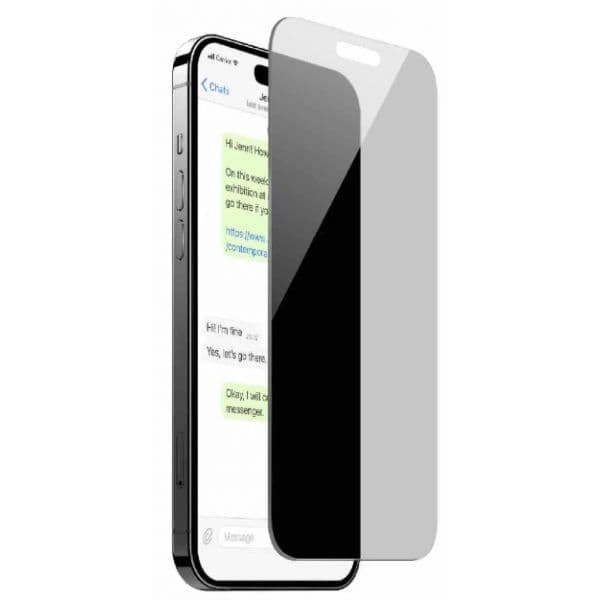 Puro Película Vidro Temperado para iPhone 16 Plus Black