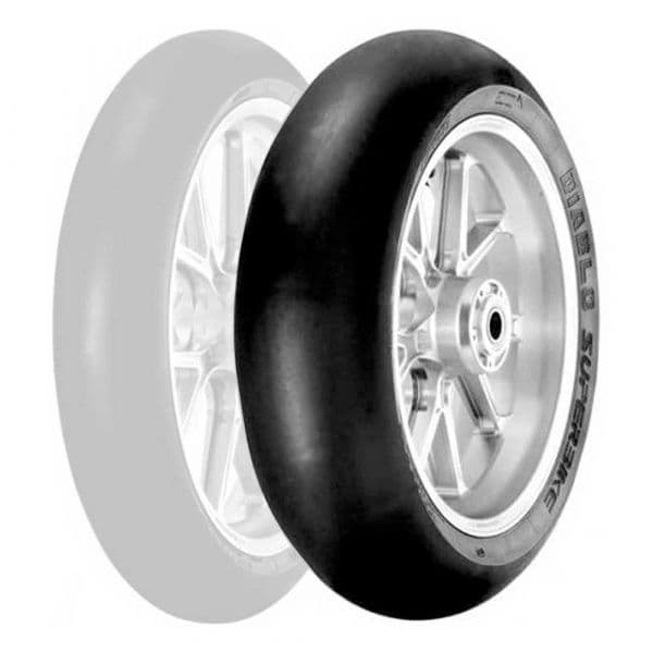 Pneu Moto Pirelli Diablo Superbike ( 190/60 R17 TL Rodas traseiras, Composto de borracha SCX, NHS ) - 8019227407969