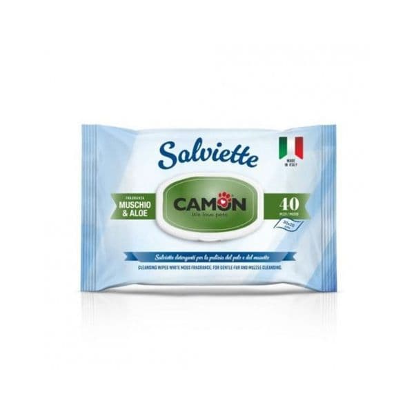 Camon Toalhetes Húmidos Muschio & Aloe 40 unidades