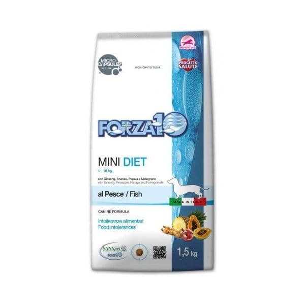 Forza10 Maintenance Mini Diet Adult Fish Dog 1,5Kg