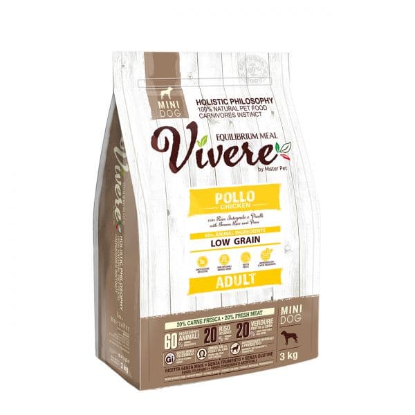 Mister Pet Vivere Mini Adult Chicken 3kg
