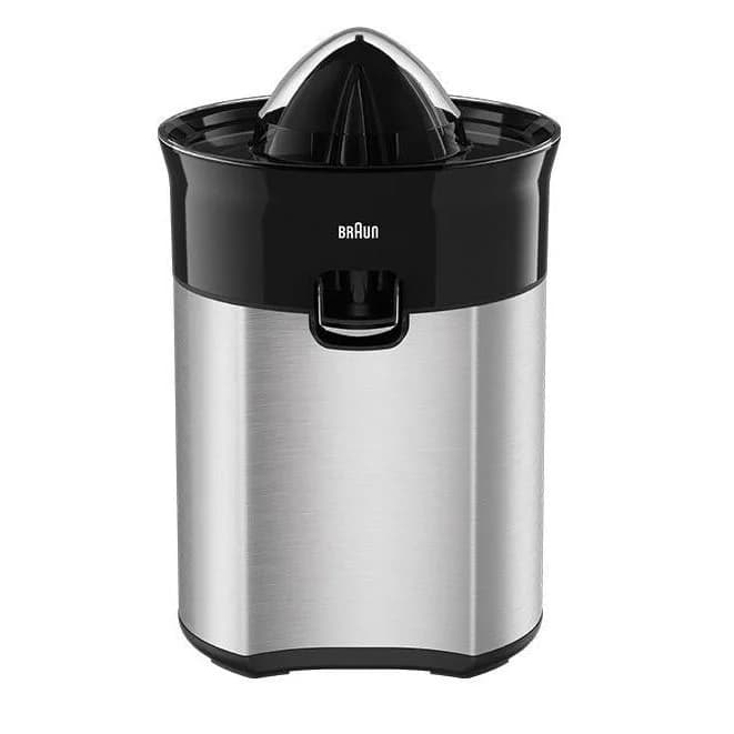Espremedor Citrinos Braun CJ5050BK | 60W, Antigota, Black Metal