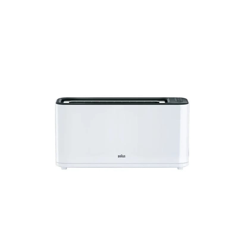 Torradeira Braun HT3100WH | 1000W, Descongelação, 7 Níveis